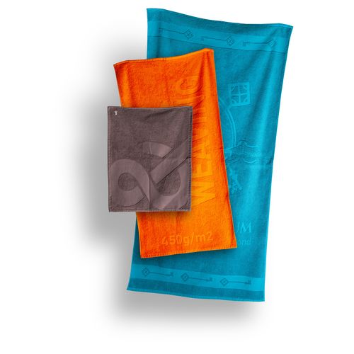 SERVIETTE COTON 50x100CM RELIEF - COTTONLAND® - 1