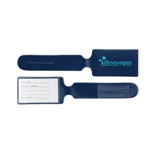 ÉTIQUETTE À BAGAGE EN PVC RECYCLÉ - 2