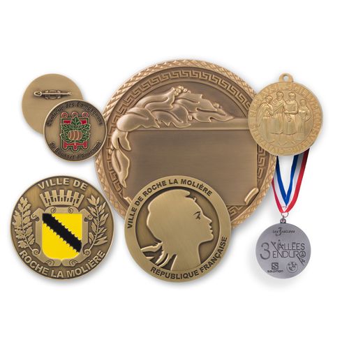 MÉDAILLE IMPRESSION UV - 2