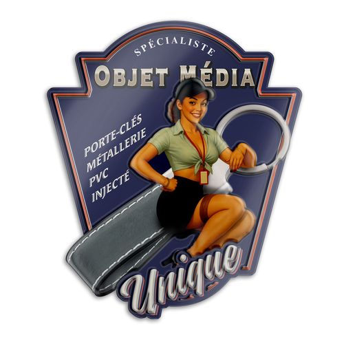 PLAQUE PUBLICITAIRE - 2