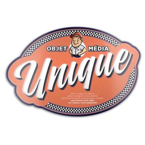 PLAQUE PUBLICITAIRE - 3