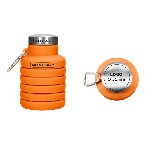 GOURDE PLIABLE EN SILICONE - 10