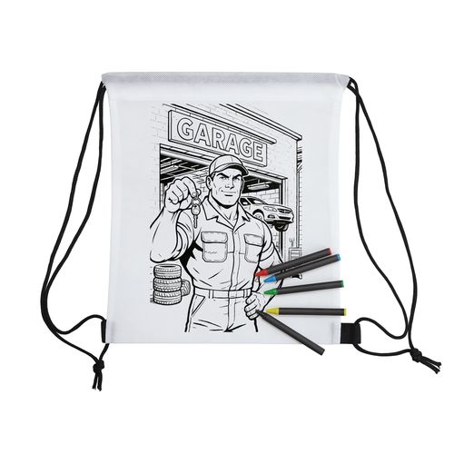 SAC À DOS À COLORIER - 2