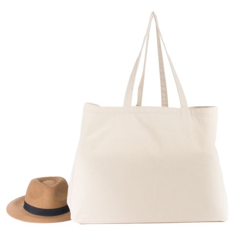 Cabas coton BAHIA 230 L - écru, objet publicitaire personnalisé avec votre logo.