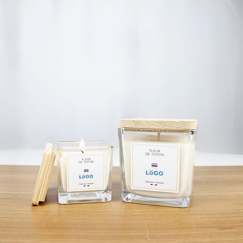 Bougie végétale GRASSE Carré 85g - France
