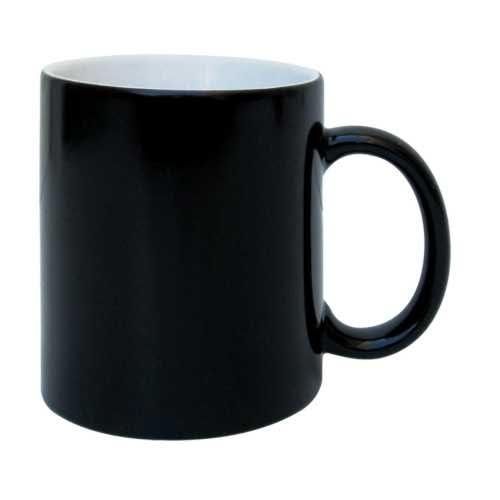 Mug Magic Thermo-réactif Noir, objet publicitaire personnalisé avec votre logo.