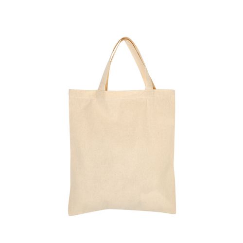 Sac coton SHORT M 155 - écru, objet publicitaire personnalisé avec votre logo.
