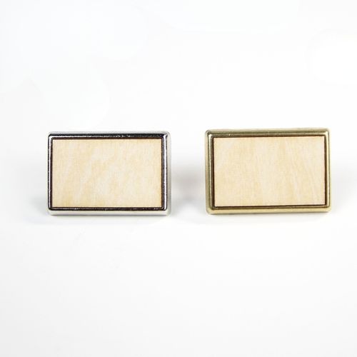 Pin's RECTANGLE Bois - France, PROPULZ, Objets publicitaires personnalisés