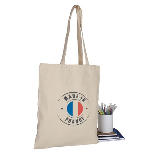 Sac coton ALEX 220 - France, objet publicitaire personnalisé avec votre logo.