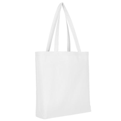 Cabas coton PARIS 155 - Blanc, objet publicitaire personnalisé avec votre logo.