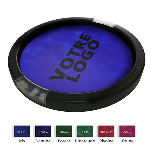Piste de dés 44 cm – tapis flocké - 1