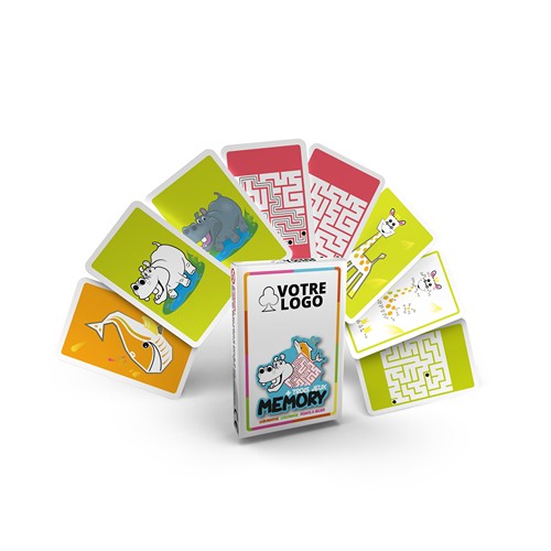 Jeu de mémo & 3 jeux - 33 cartes - 1