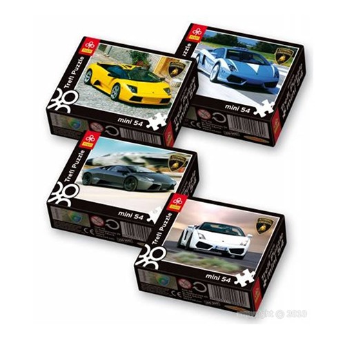 Puzzle mini 54 pièces avec boîte - 1