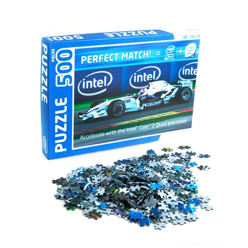 Puzzle 500 pièces avec boîte - 1