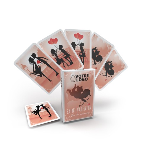 Jeu de mémo "St Valentin" - 33 cartes - 1