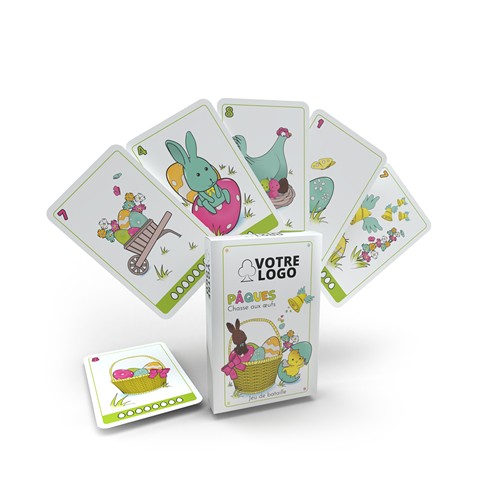 Chasse aux œufs - Jeu de bataille de Pâques - 1