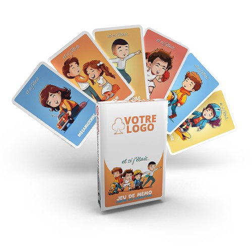 Jeu de memo "Et si j'étais..." - 33 cartes - 1