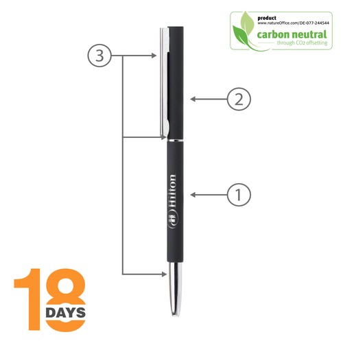 Clap, Stylo fin ouverture twist. STOCK. - 2