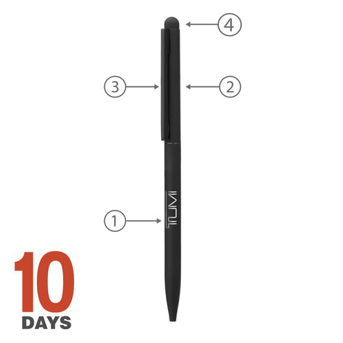 Sari Stylo-stylet fin ouverture twist. STOCK. - 2