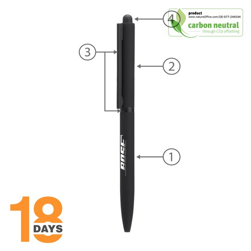 Sari Stylo-stylet ouverture twist. STOCK. - 2