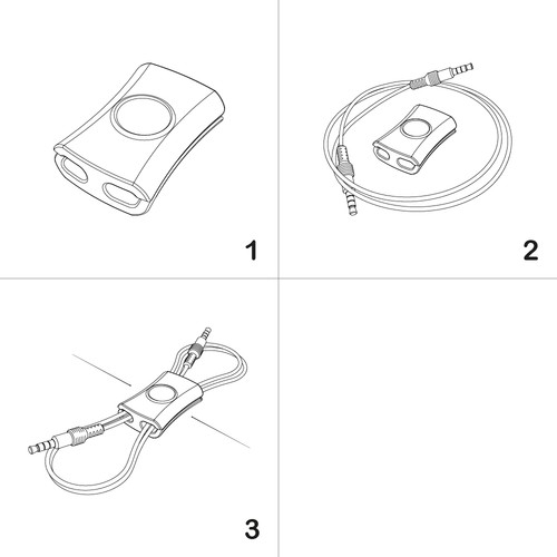Snappi, Organisateurs câbles par Gumbite. STOCK. - 4