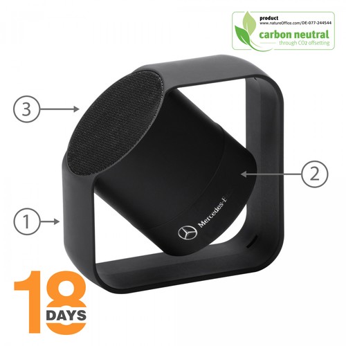 Enceinte bluetooth en ABS et aluminium. STOCK. - 2