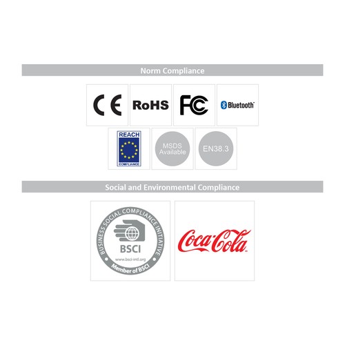 Enceinte bluetooth en ABS et aluminium. STOCK. - 7