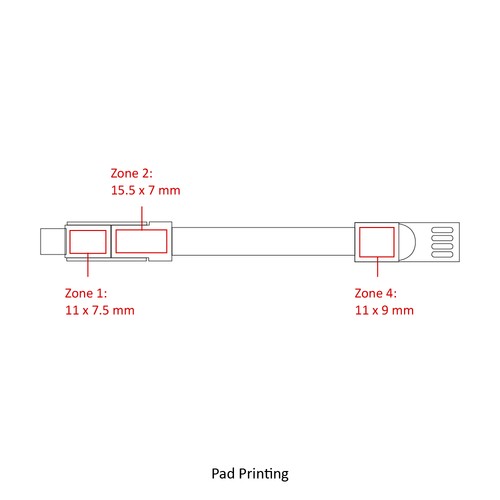 Kyoto, Câble de charge et de transfert 3 en 1. STOCK 7 jours. - 4