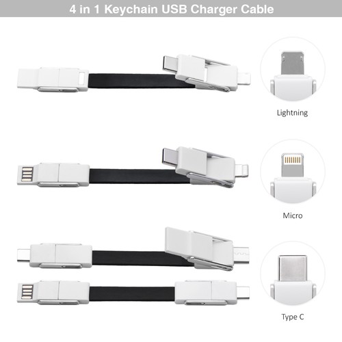 Osaka, Câble de charge et de transfert 4 en 1. STOCK 7 jours. - 4