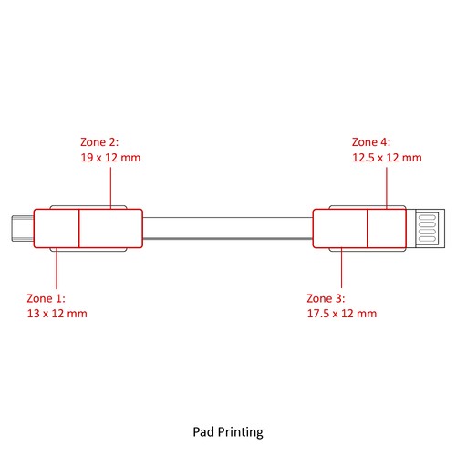 Osaka, Câble de charge et de transfert 4 en 1. STOCK 7 jours. - 7