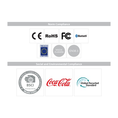 Bobby Enceinte bluetooth en ABS recyclé *STOCK - 6