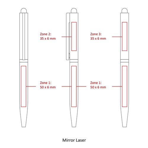 Sari STYLUS stylo bille twist noir STOCK FR - 4
