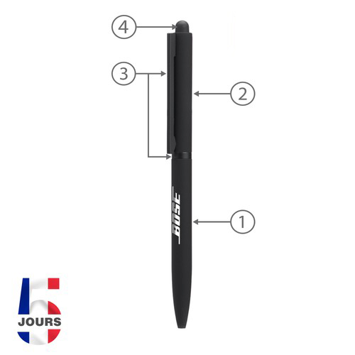 Sari STYLUS stylo bille twist noir STOCK FR - 2