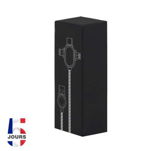 CABLE LED 3EN1 TRANFERT ET CHARGE ** - 3
