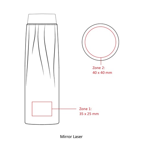 Gourde isotherme 500ml titane - 4