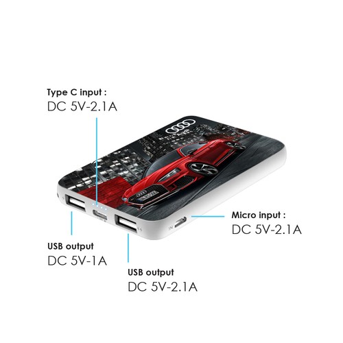Zeta, Powerbank 5000 mah (fabrication) - 4