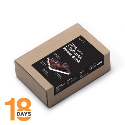 Zeta, Powerbank 5000 mah (fabrication) - 8