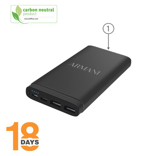 Gamma, Power bank (Li-poly) en métal 10,000mAh (fabrication) - 2
