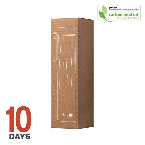 GOURDE CALYPSO XLH 750 ml AVEC POIGNEE NOIR * STOCK - 5