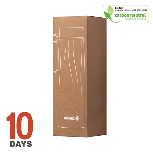 GOURDE ISOTHERME CALYPSO H AVEC POIGNEE BLANC *STOCK - 5