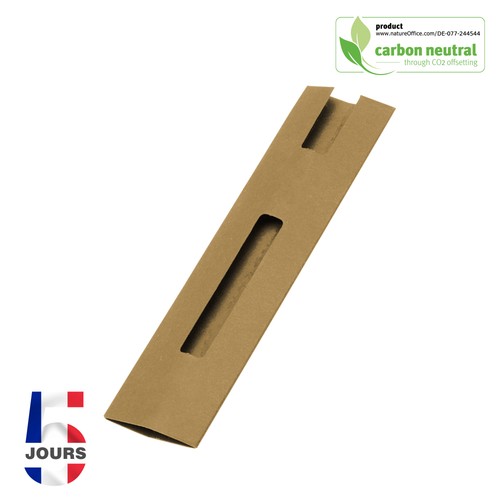 Sari THIN stylo bille Rouge Rubber - 3