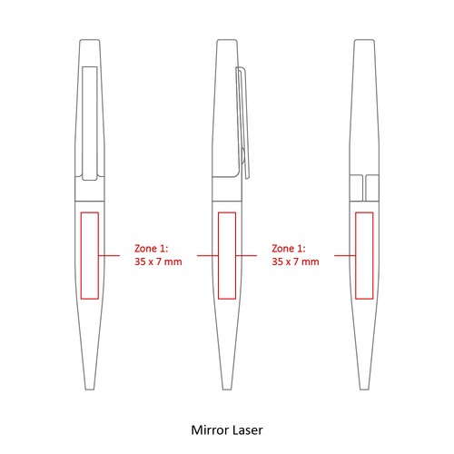 STYLO METAL STOCK NOIR FRANCE - 6