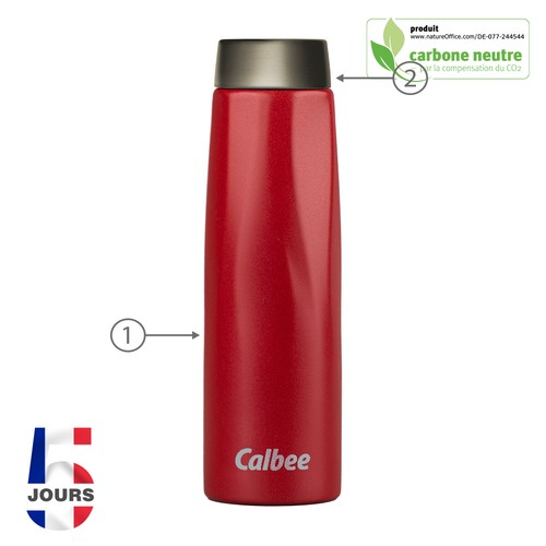 CALYPSO BOUTEILLE 500ML EN ACIER ISOTHERME ** - 2