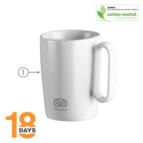 Calypso 250ml tasse à café en céramique STOCK - 2