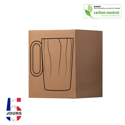 Calypso 250ml Tasse à café en céramique STOCK FRA - 3