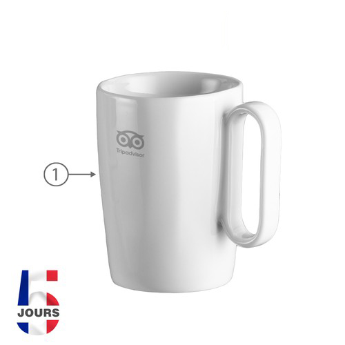 Calypso 250ml Tasse à café en céramique STOCK FRA - 2