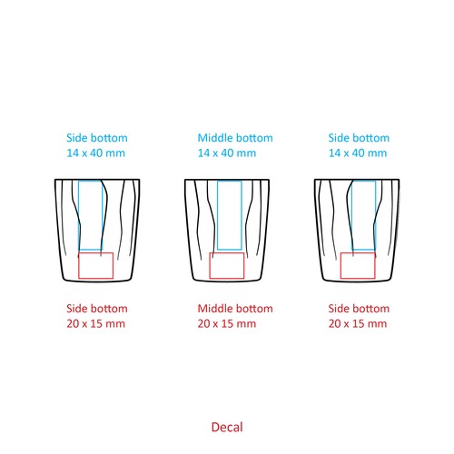 Calypso 80ml tasse à café en céramique STOCK FRA - 4