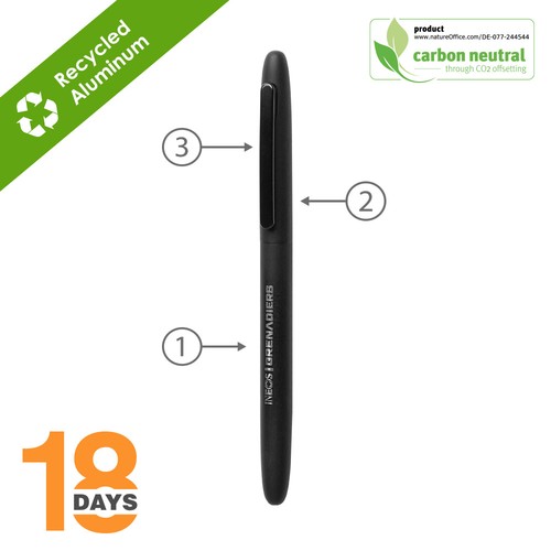 RETRO stylo à bille en métal twist STOCK - 2