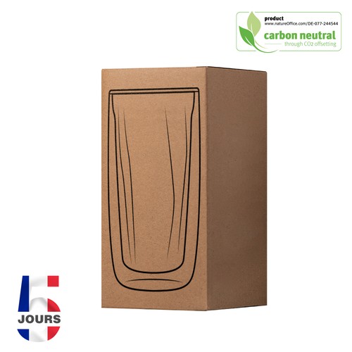 Verre à Double Paroi 330ml STOCK FRA - 3