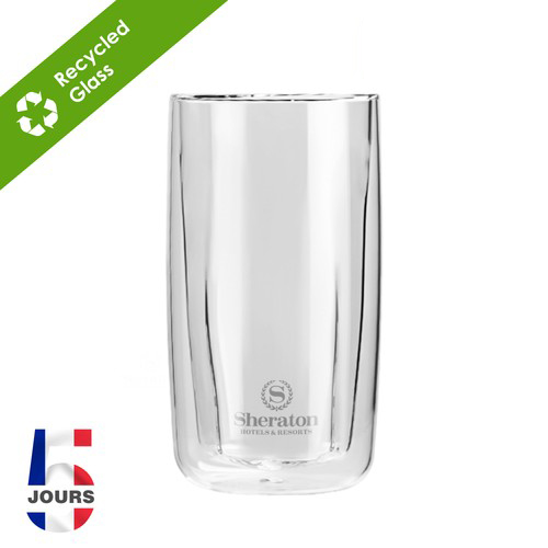 Verre à Double Paroi 330ml STOCK FRA - 1